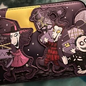 Loungefly Disney Nightmare Before Christmas Lock Shock & Barrel Wallet